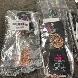 Paparazzi Jewelry 4 earrings 3 bracelet 2 sets